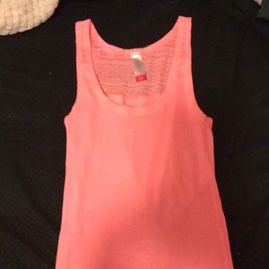 Pink tank top